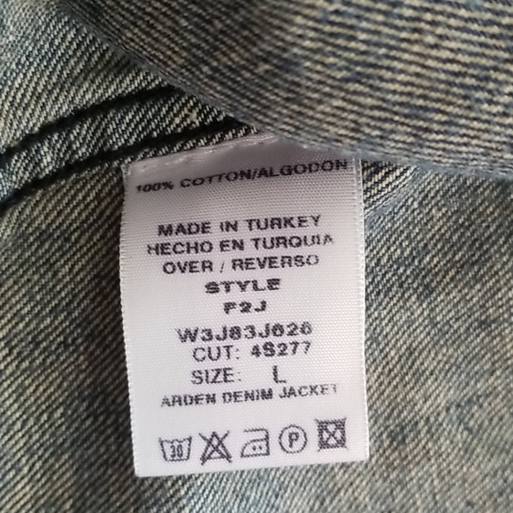 Girl Polo Ralph Lauren Retro Jean Jacket, L - Picture 7 of 8